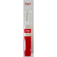 VINTAGE *NEW* 1960's Colgate Medium Bristle Toothbrush - White