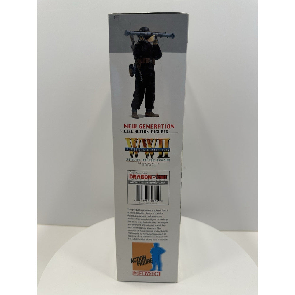 VINTAGE *NEW* Dragon WWII "Konrad Holzer" Luftwaffe Artillery Russia Action Fig