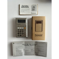VINTAGE *NEW* Panasonic JE-8220U Pocket Handheld Electronic Calculator