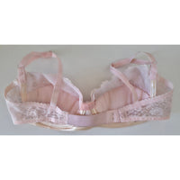 VINTAGE *NEW* 1960's Women's Pink  Lace Push-Up Bra Size 36B