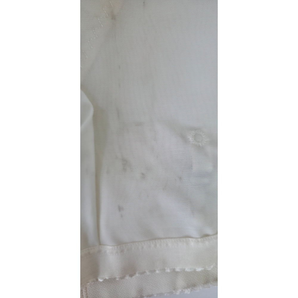 VINTAGE *PRISTINE* 1960's Women's White High-Waisted Girdle & Garter Size XL-XXL