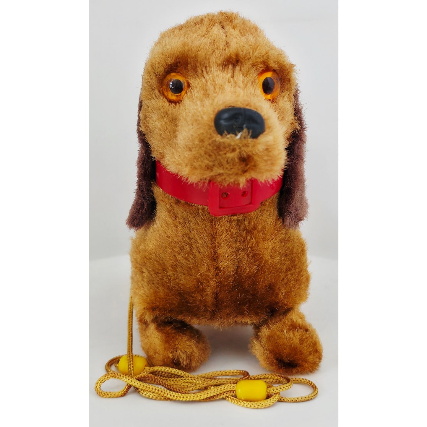 VINTAGE *NEW* 1960's Dachshund Leashed Walking Barking Collared Dog