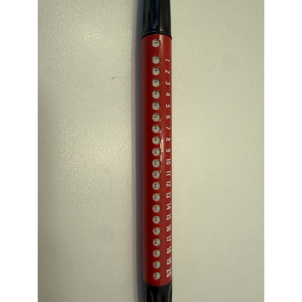 VINTAGE *NEW* 1960's Universal Manual Calculation Pen - Red