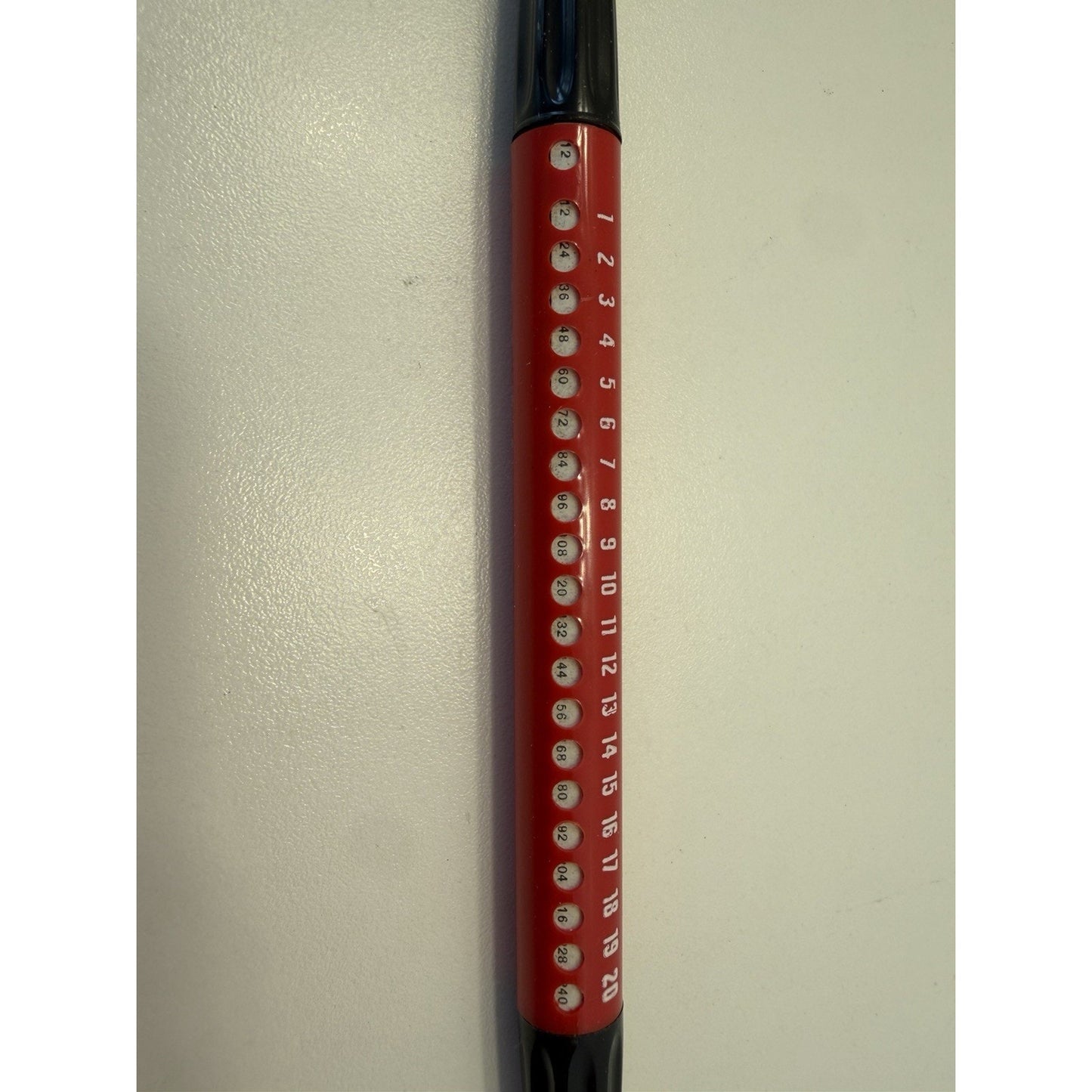 VINTAGE *NEW* 1960's Universal Manual Calculation Pen - Red