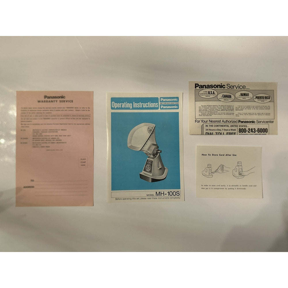 VINTAGE *NEW* 1980's Panasonic MH-100S Mist Care Skin Conditioner