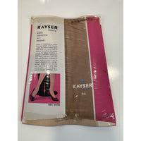 VINTAGE *NEW* 1950's Kayser Hosiery Seamless Mesh-Clear Beige Sz9.5X6