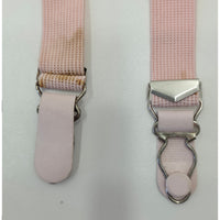 VINTAGE *PRISTINE* 1960's Gold Seal Women's Light Pink Lace Garter Belt Size 30