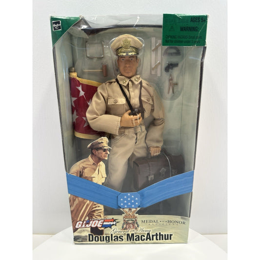 VINTAGE *NEW* GI Joe General Douglas MacArthur Metal of Honor Action Figure
