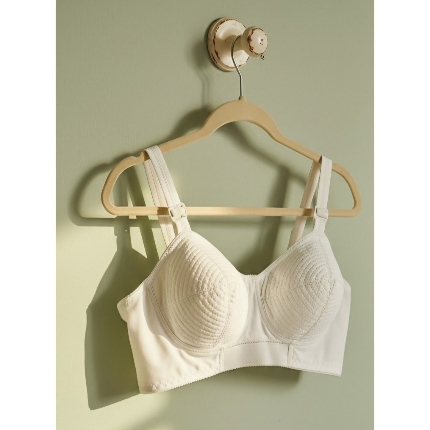 VINTAGE *NEW* 1960's Miss Peachtree Women's White Bullet Bra Size 36A