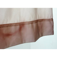 VINTAGE *NEW* 1960's Women's Light Pink with Embroidered Piping Slip Skirt Sz L