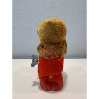 VINTAGE *NEW*  Musical Moving Monkey w/Clashing Cymbals Wind-Up Toy