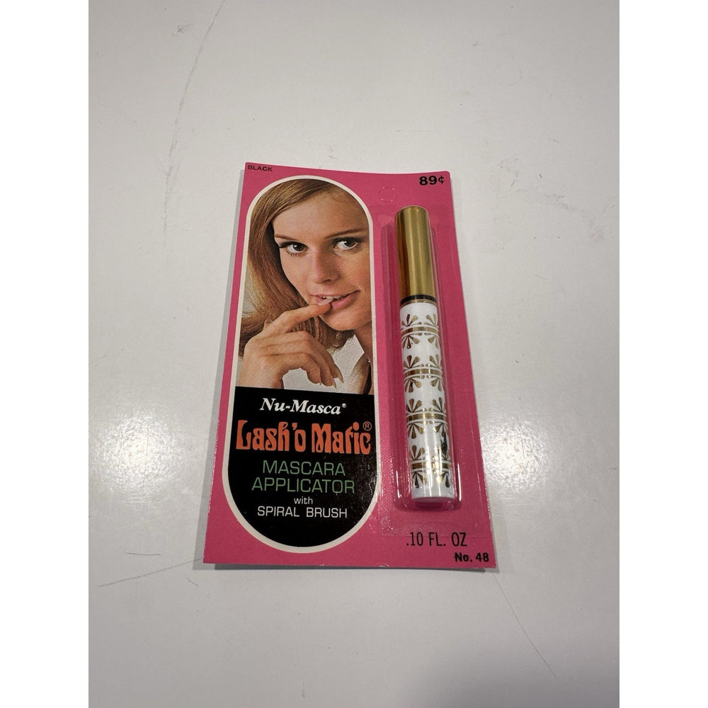VINTAGE *NEW* Nu-Masca Lash 'O Matic Mascara Applicator Black