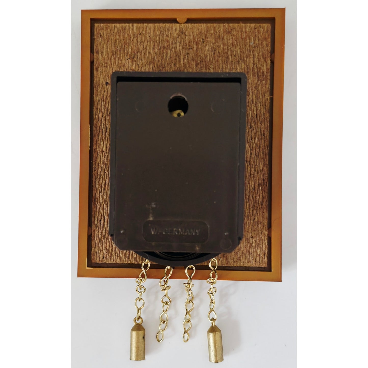 VINTAGE *NEW* 1960's Linden Mini Hanging Cuckoo Clock with Chimes West Germany