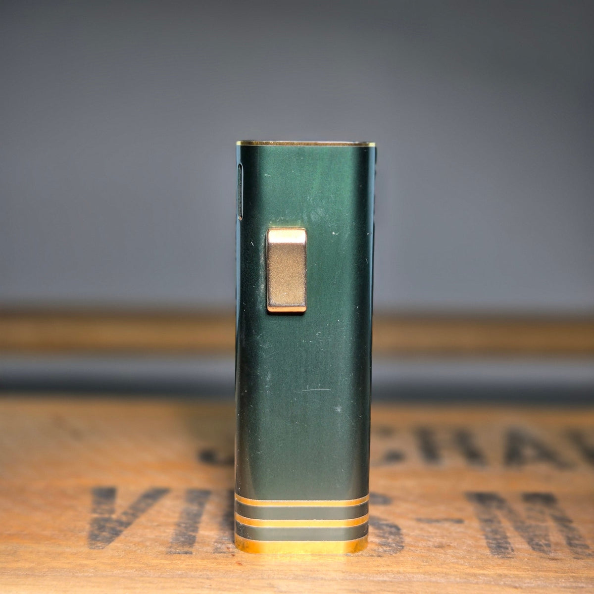VINTAGE *NEW* 1960's Brother Lite Green Butane Lighter Japan