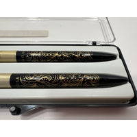 VINTAGE *NEW* 1960's Set of 14K Gold Filigree Perfumed Pens USA