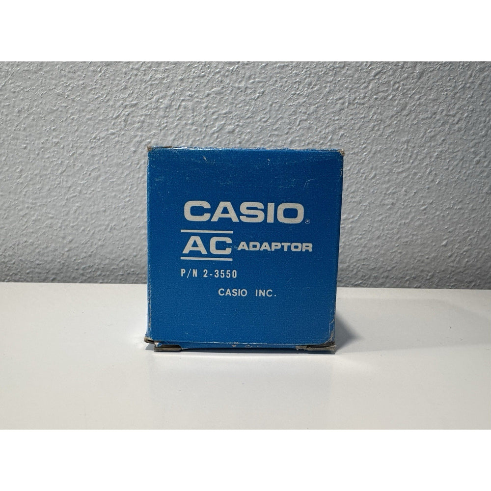 VINTAGE *NEW* 1980's Casio P/N: 2-3550AC Power Adapter 120V 5W
