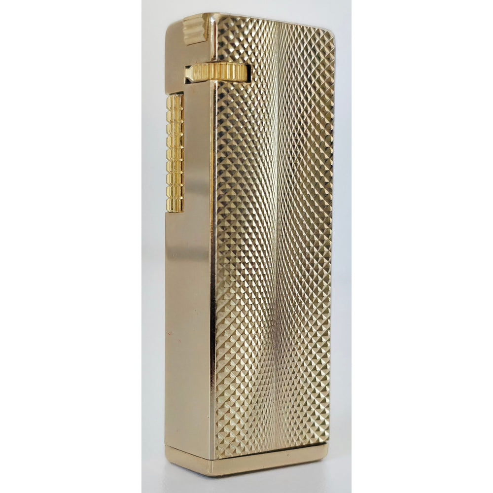 VINTAGE *NEW* 1960's Gold Textured Lighter in Original Box by Supreme USA