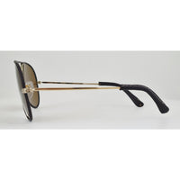 VINTAGE *NEW* 1970's Ray Max Glam Unisex Gold Frame with Brown Lens Sunglasses