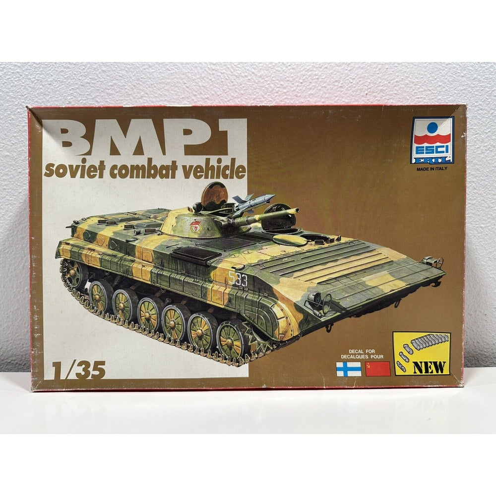 VINTAGE *NEW* ESCi/ERTL bmp1 Soviet Combat Vehicle 5035/5036 1:35