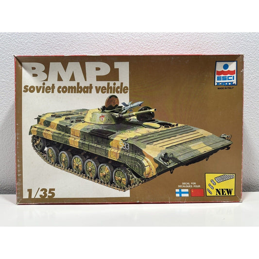 VINTAGE *NEW* ESCi/ERTL bmp1 Soviet Combat Vehicle 5035/5036 1:35