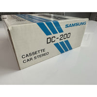 VINTAGE *NEW* Samsung DC-200 IN-DASH AM/FM MPS Cassette Car Stereo