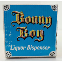 VINTAGE *NEW* 1960's Bonny Boy  Liquor Dispenser in Original Box Brown Decanter
