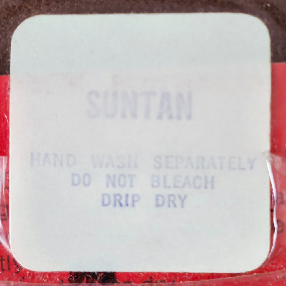 VINTAGE *NEW* 1960's Stretch Pantyhose Suntan Size M Fits Average 5'3"-5'6"