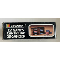 VINTAGE *NEW* 1980's Videostak 8-Video Game Holder-Atari/Intellivision/Coleco