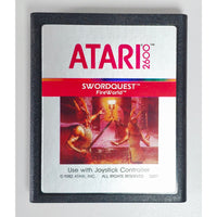 Atari 2600 1982 Swordquest Fireworld Game NOS Open Box with Wear Dealer Stock