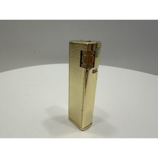 VINTAGE *NEW* 1950's Stellar Gold Textured Super Lighter