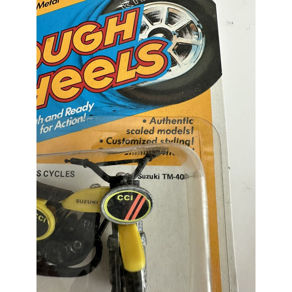 VINTAGE *NEW* 1981 Tough Wheels Motorcross Cycles Metal Scale Die Cast Set of 3