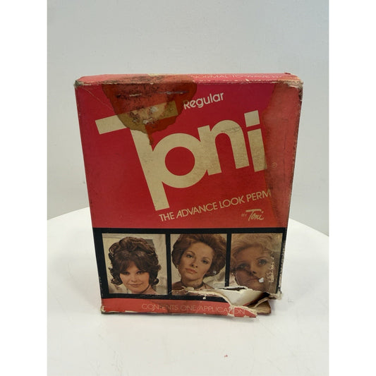 VINTAGE *NEW* 1970's TONI Regular Advance Look Perm Hair Kit