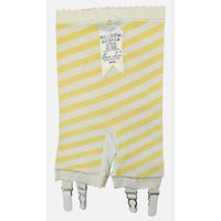 VINTAGE *NEW* 1960's Ban-Lon Women's Yellow & White Striped Girdle w/Garter Size S