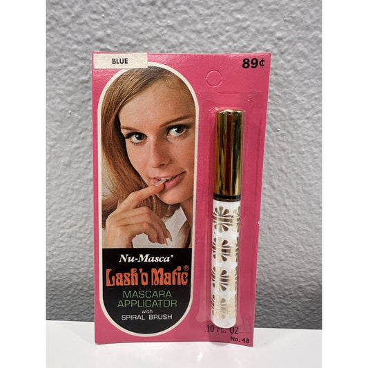 VINTAGE *NEW* Nu-Masca Lash 'O Matic Mascara Applicator Blue