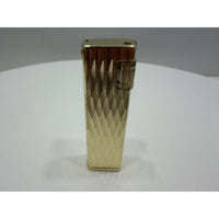 VINTAGE *NEW* 1950's Stellar Gold Textured Super Lighter