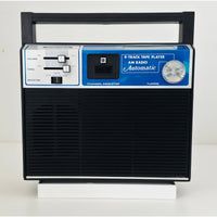 VINTAGE *NEW* 1970's Sobynica Model 46AM | 8 Track Portable Tape Player AM Radio