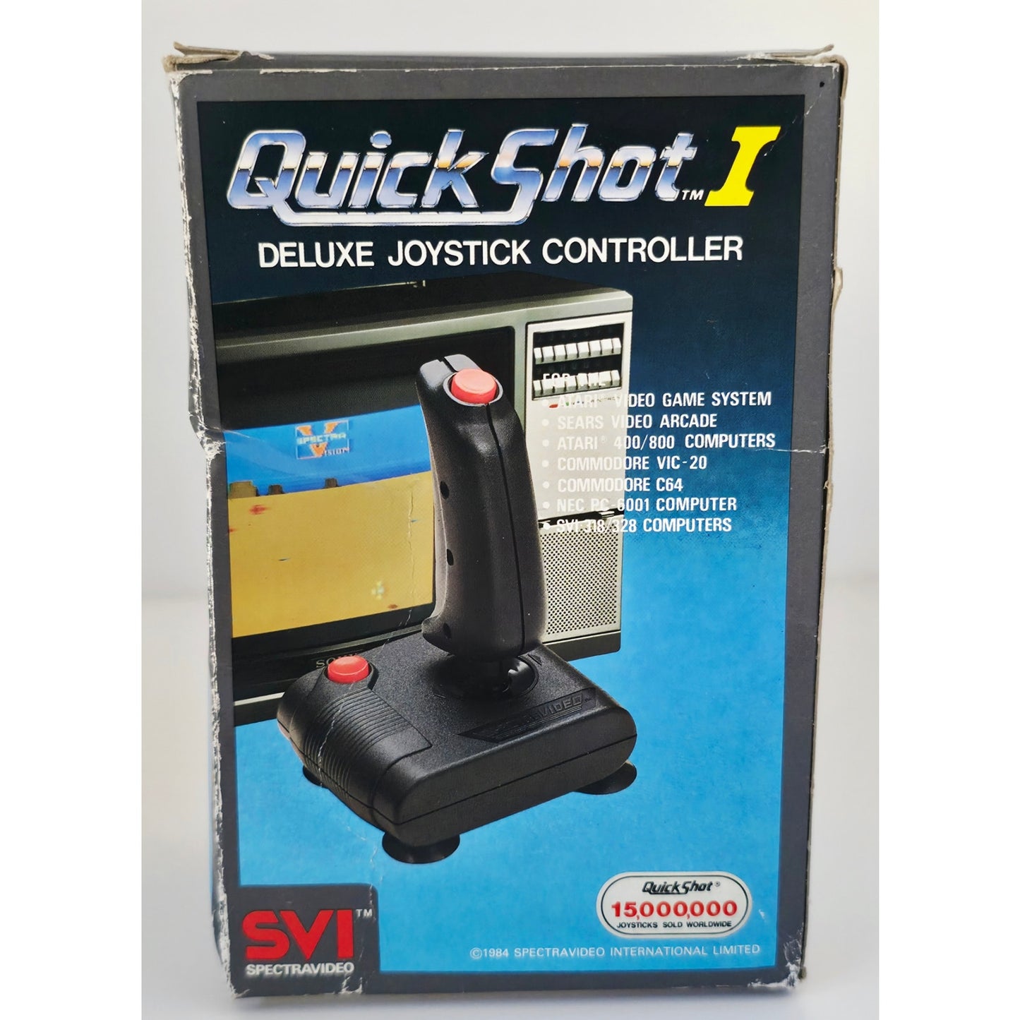 VINTAGE *NEW*  Spectravideo Quickshot 1 Deluxe Joystick Controller Atari Sears