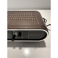 Needs Lovin' - VINTAGE 1970's MASON Digital Alarm Clock Am/Fm Radio Dimmer Wood Grain