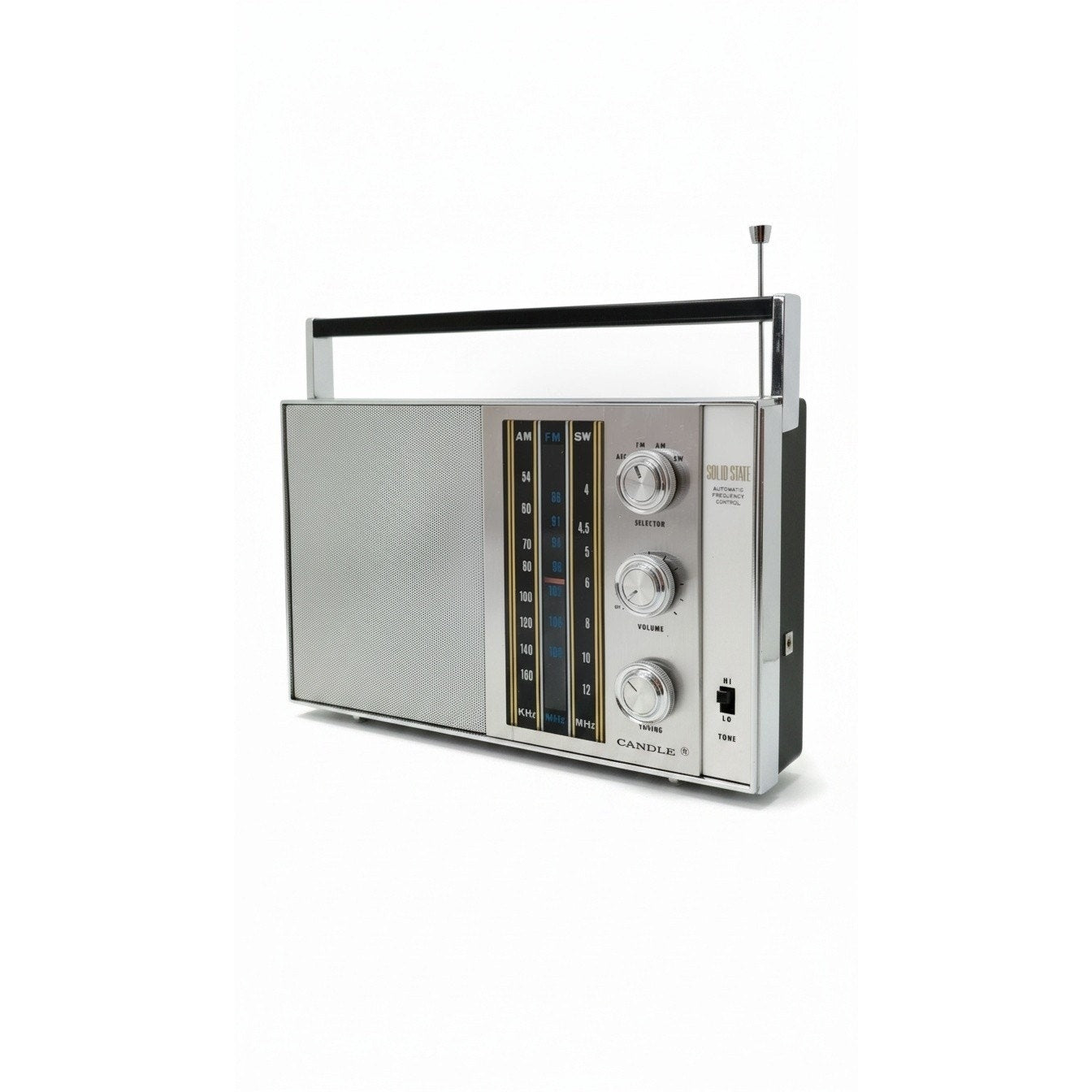 VINTAGE *NEW* 1970's Candle VMS-1224 3-Band AM/FM AC/DC Radio