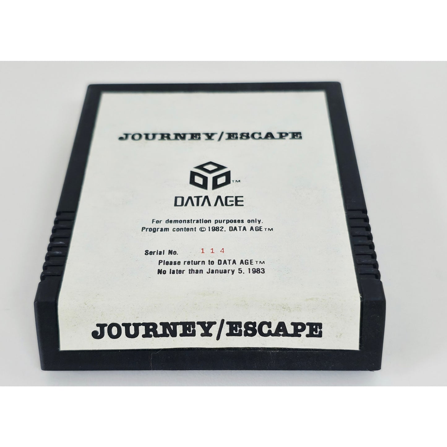 Atari 2600 1982 Journey Escape Video Game Unsold Dealer Stock Demo #114