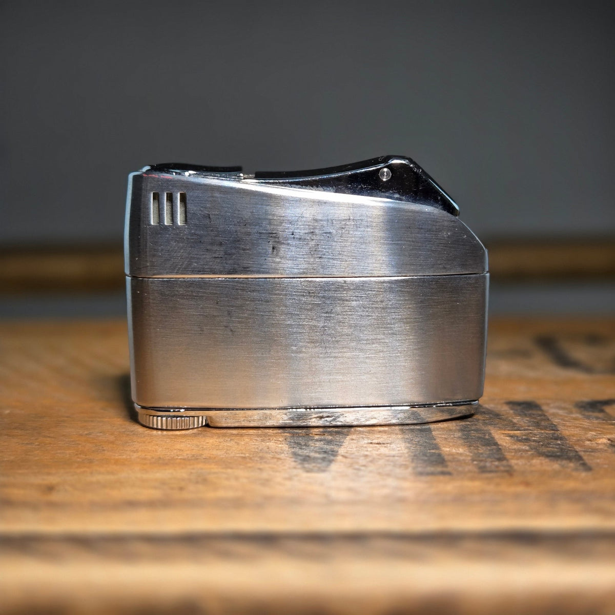 VINTAGE *NEW* 1950's Silver Slick Rick Magnum 300 Lighter Japan
