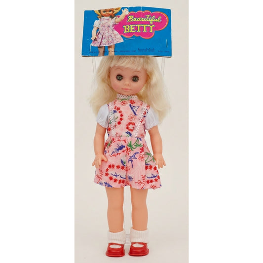 VINTAGE *NEW* 1960's Beautiful Betty Baby Doll by Elmar in Original Packaging