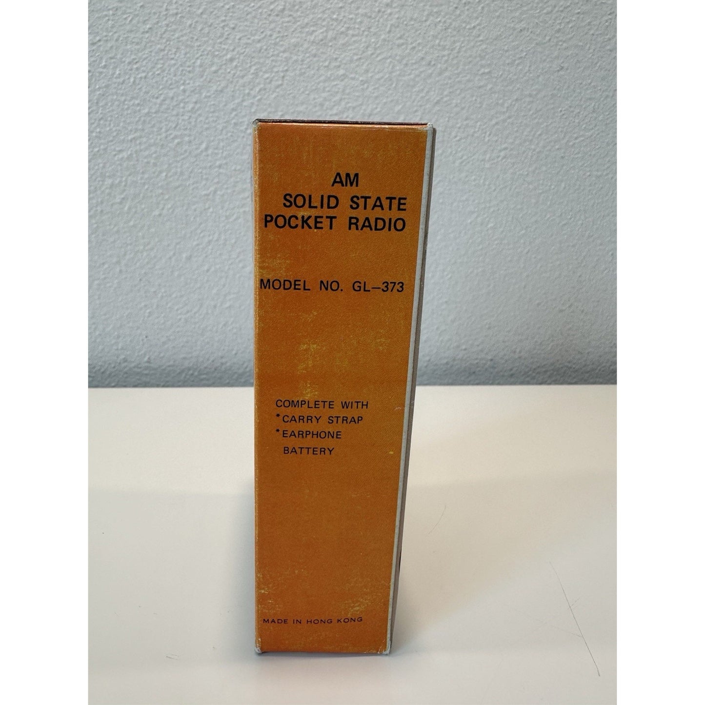 VINTAGE *NEW* Seiko GL-373 Blue Solid State Pocket Transistor Radio