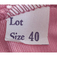 VINTAGE *NEW* 1960's  Women's Pink Pajama Set 100% Acetate Size 40