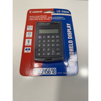 VINTAGE *NEW* Canon LS-390H Solar Battery Calculator w/Protective Lid