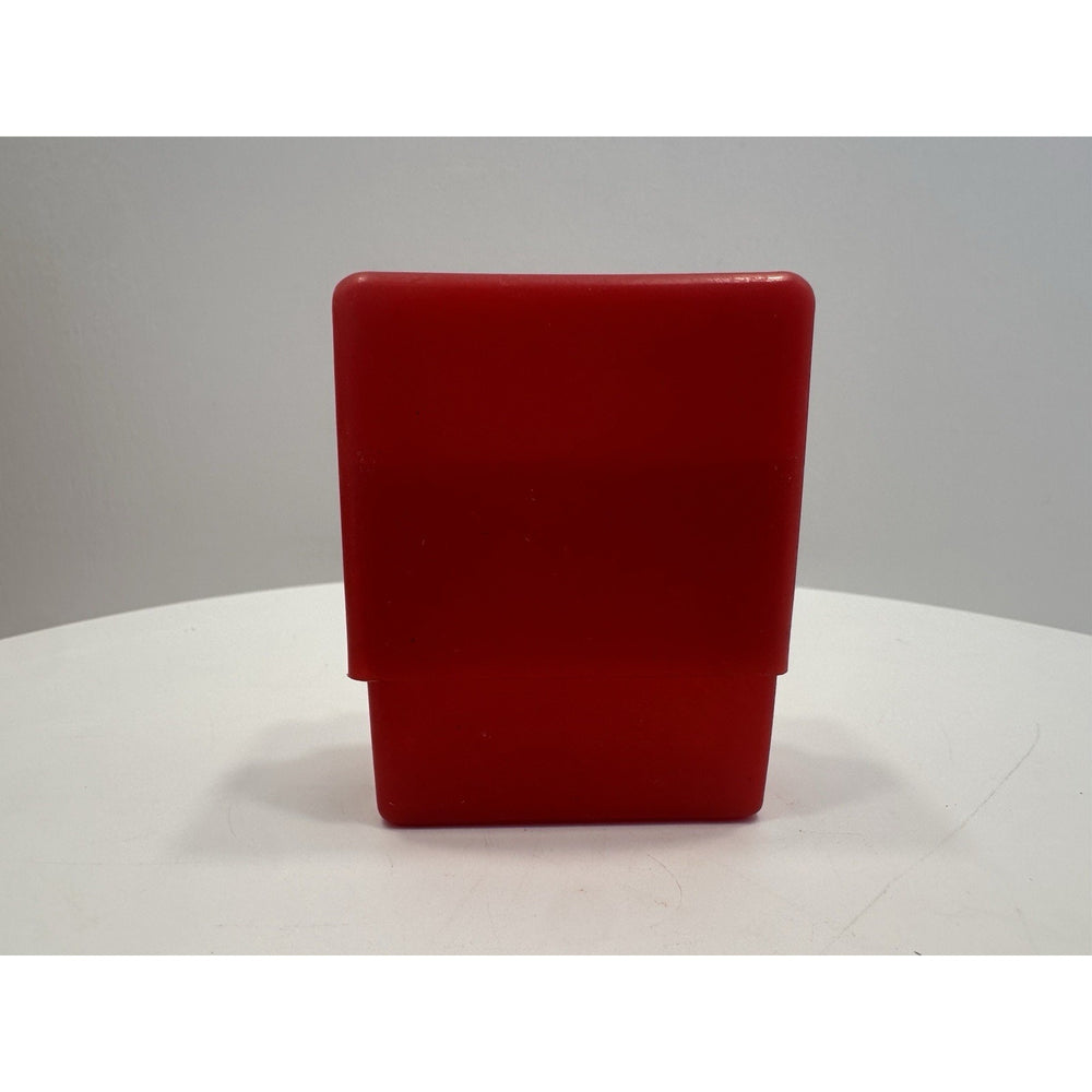 VINTAGE *NEW* 1960's Merit Plastic King Size Cigarette/Matches Red Case