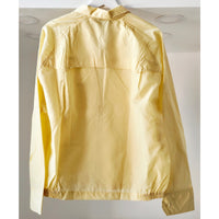 VINTAGE *NEW* 1970's Men's Caribu Yellow All Weather Zip Hood Jacket Size L