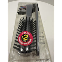 VINTAGE *NEW* 1992 Vidal Sassoon Brush & Comb Set Gray 6013KM