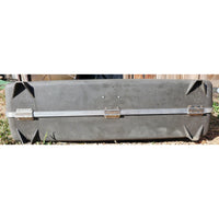 VINTAGE *NEW* 1960's Starflite Gray Hard Shell Luggage Size Large Made in USA