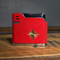 VINTAGE *NEW* 1950's Minuet Red Starburst Lighter Japan